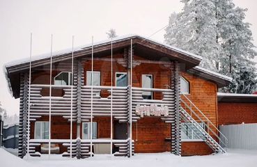 действующая гостиница в Карелии на границе с Финляндией